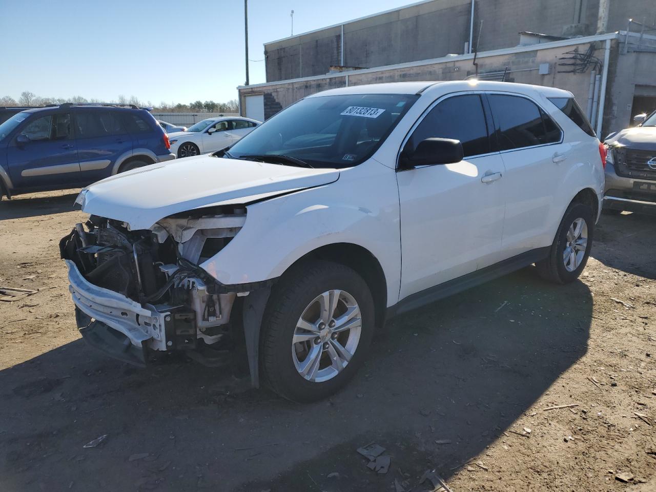Image 1 of 2017 CHEVROLET EQUINOX LS 2017 with VIN 2GNALBEK9H1518570
