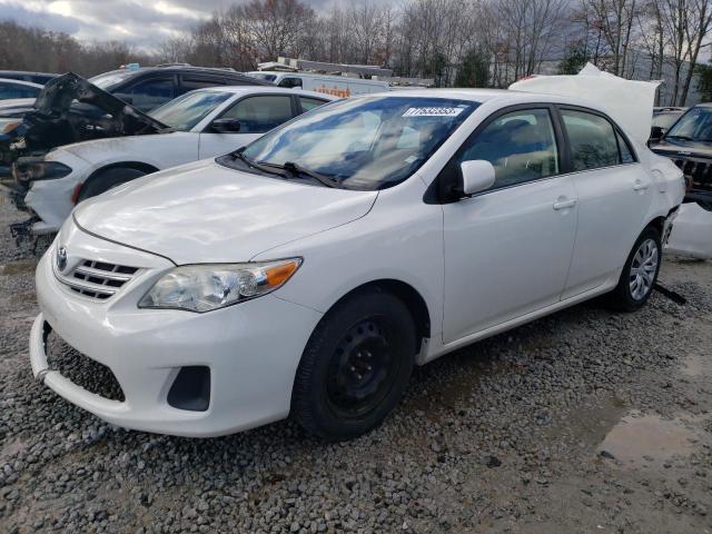 Image 1 of 2013 TOYOTA COROLLA BASE 2013 with VIN 5YFBU4EE8DP114381