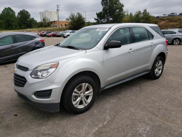 Image 1 of 2017 CHEVROLET EQUINOX LS 2017 with VIN 2GNALBEK9H1574184