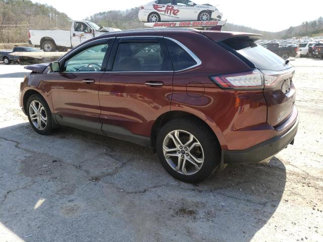 Image 2 of 2016 FORD EDGE TITANIUM 2016 with VIN 2FMPK4K89GBB23366