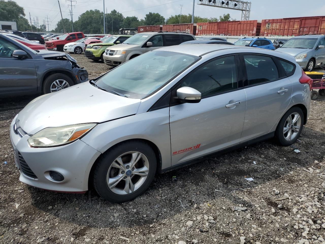 Изображение 1 2014 FORD FOCUS SE 2014 с VIN 1FADP3K23EL255573