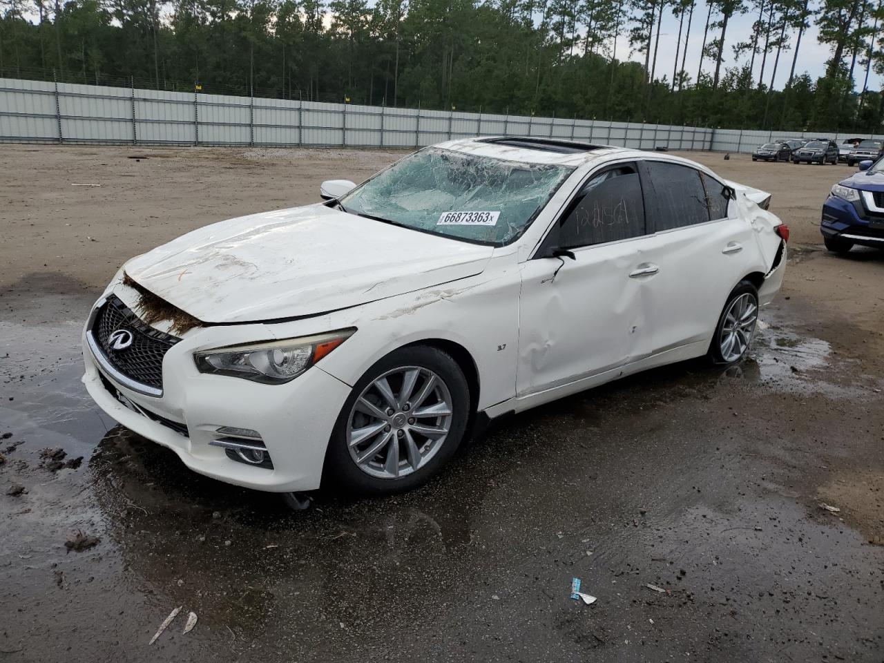 Изображение 1 2014 INFINITI Q50 BASE 2014 с VIN JN1BV7AP5EM691074
