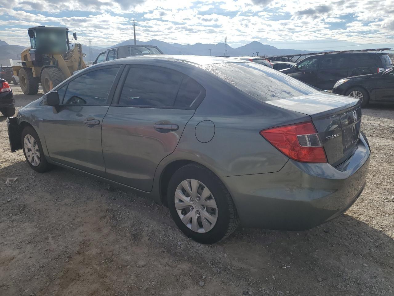 Image 2 of 2012 HONDA CIVIC LX 2012 with VIN 19XFB2F54CE376151