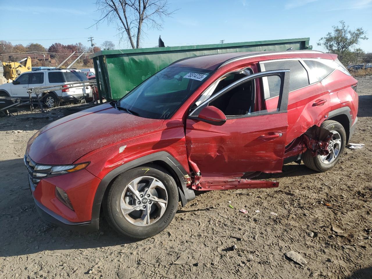 Image 1 of 2023 HYUNDAI TUCSON SEL 2023 with VIN 5NMJBCAE9PH170992