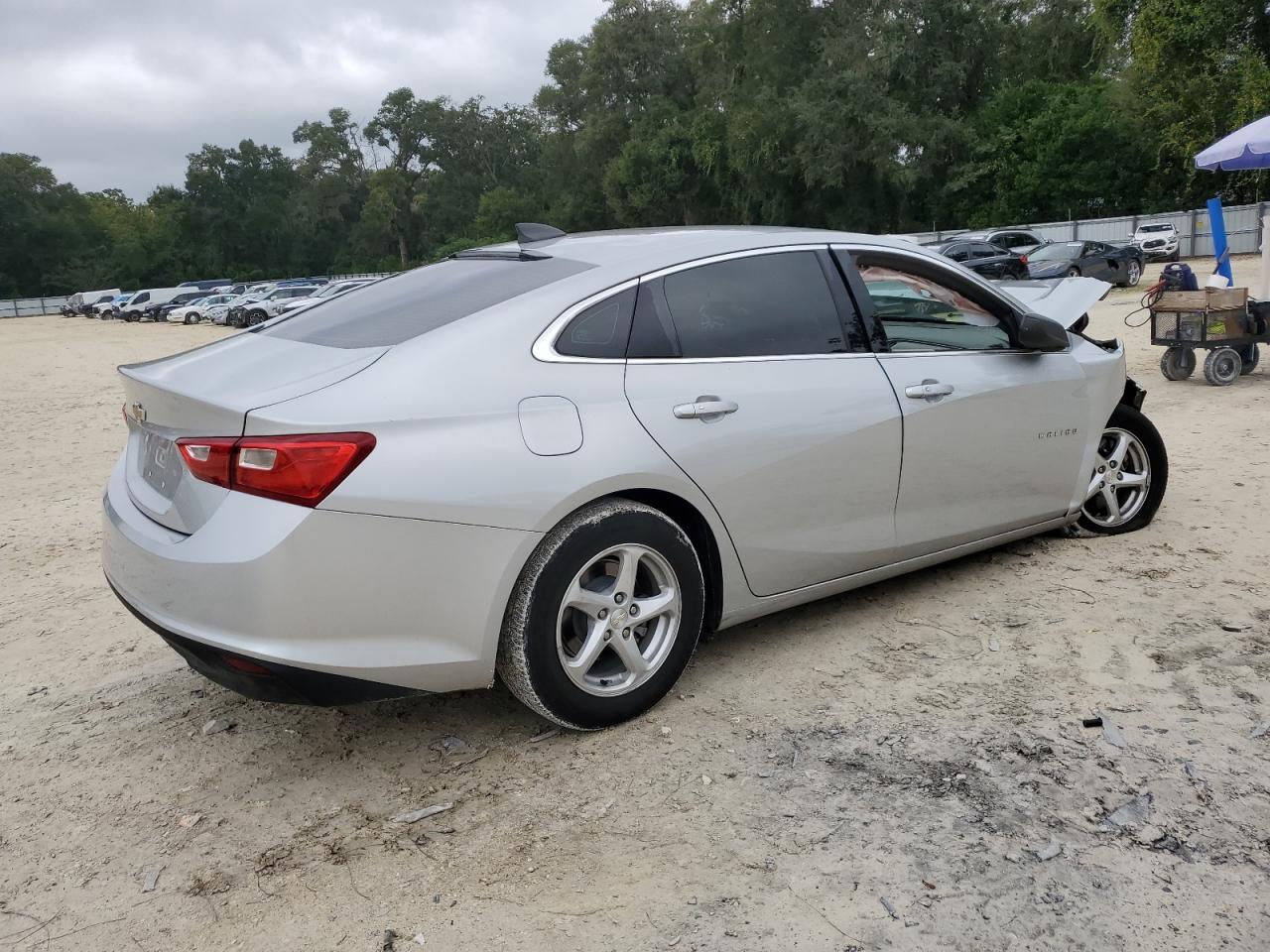 Image 3 of 2018 CHEVROLET MALIBU LS 2018 with VIN 1G1ZB5ST1JF175242
