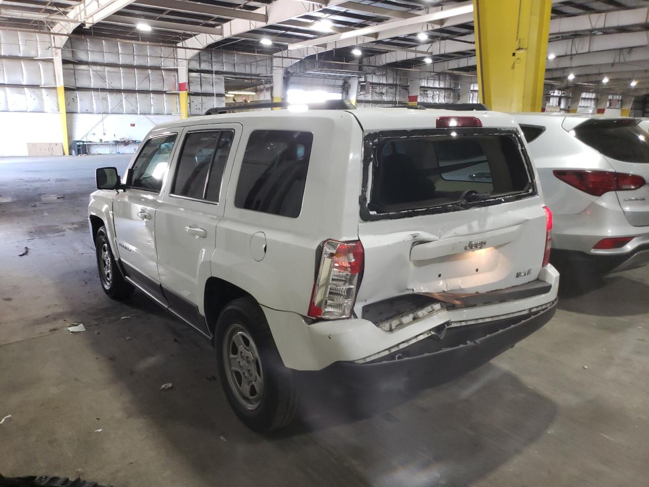 Image 2 of 2017 JEEP PATRIOT SPORT 2017 with VIN 1C4NJPBA1HD119729