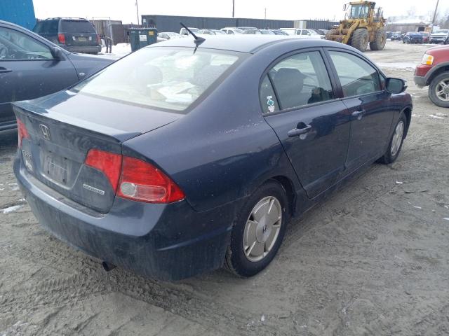 Image 3 of 2008 HONDA CIVIC HYBRID 2008 with VIN JHMFA36248S007985