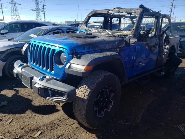 Image 1 of 2021 JEEP WRANGLER UNLIMITED RUBICON 4XE 2021 with VIN 1C4JJXR69MW736343