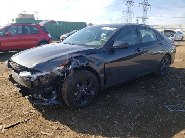Image 1 of 2022 HYUNDAI ELANTRA SEL 2022 with VIN 5NPLM4AG3NH054763