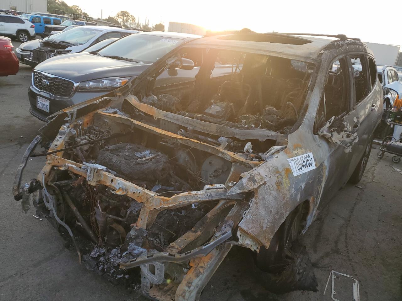 Image 1 of 2017 HONDA PILOT EXL 2017 with VIN 5FNYF6H56HB073553
