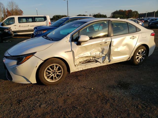 Image 1 of 2021 TOYOTA COROLLA LE 2021 with VIN JTDEAMDE2MJ000579