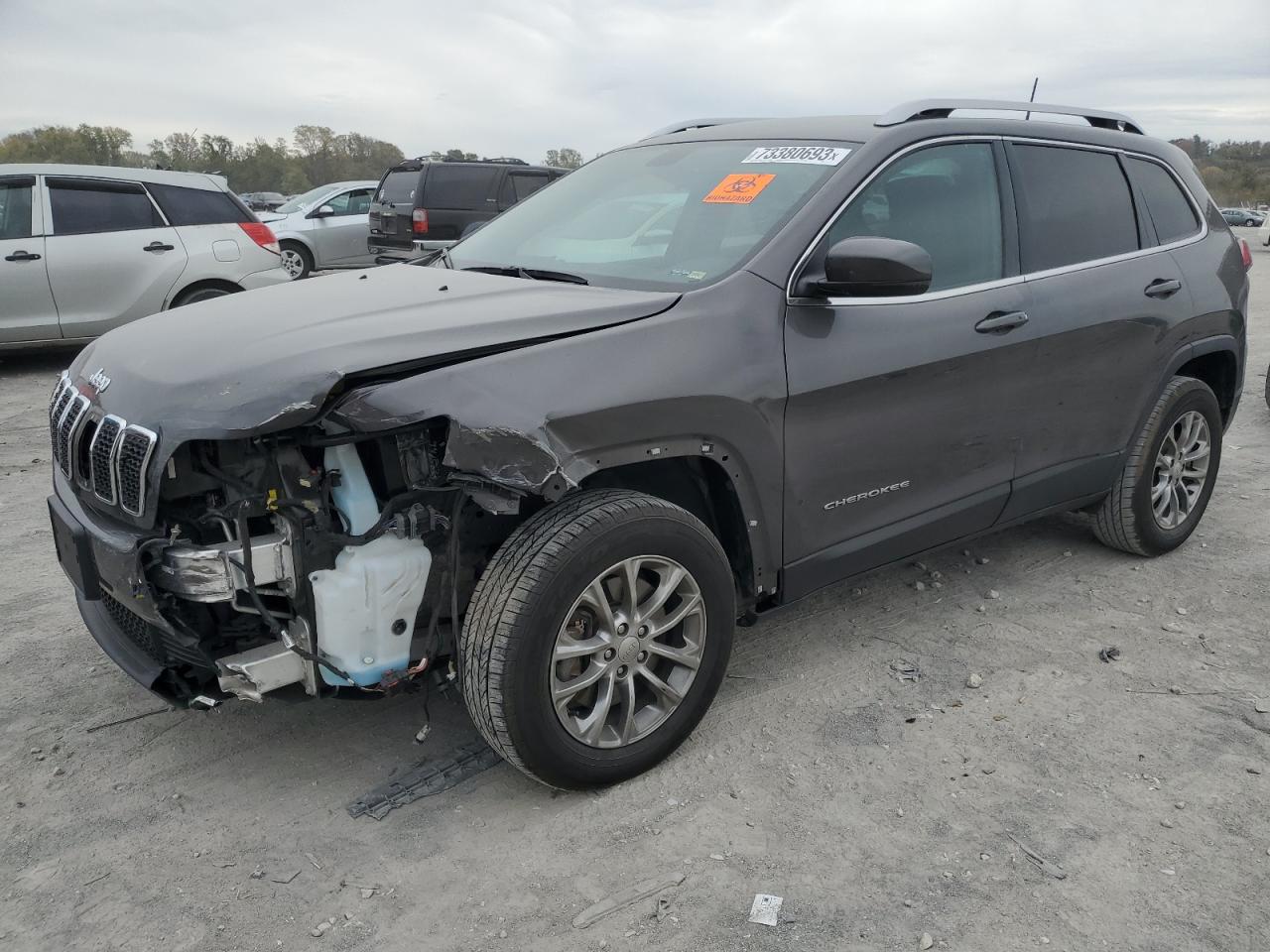 Image 1 of 2019 JEEP CHEROKEE LATITUDE PLUS 2019 with VIN 1C4PJMLX9KD311594