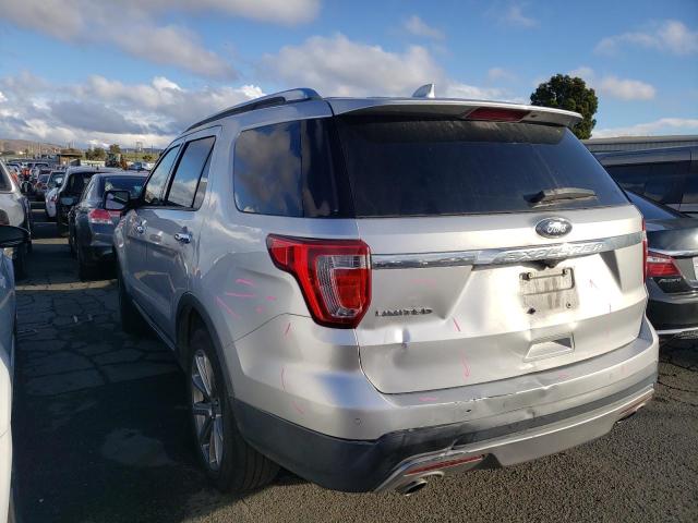 Image 2 of 2016 FORD EXPLORER LIMITED 2016 with VIN 1FM5K7F88GGC13877