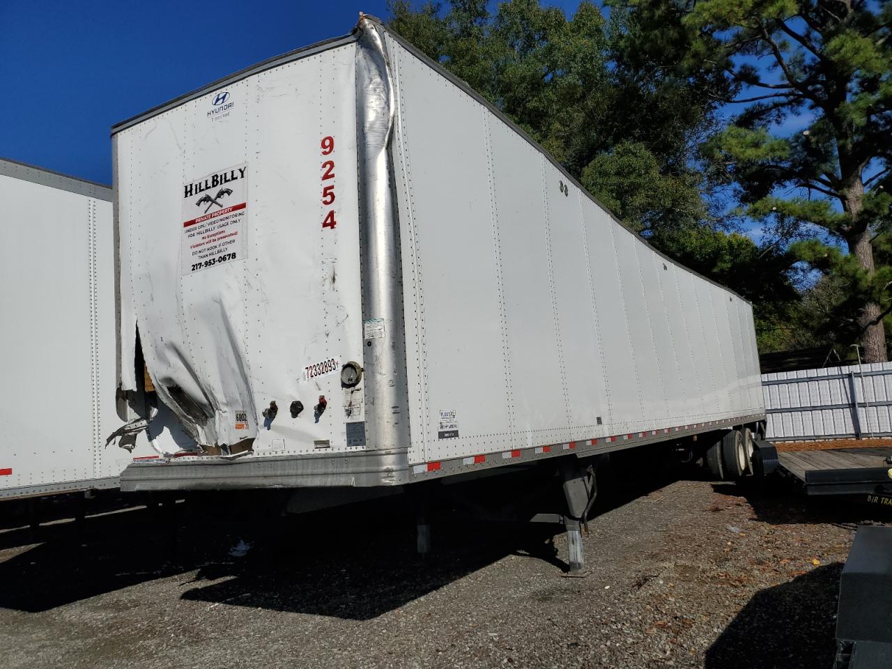 Image 2 of 2019 HYUNDAI TRAILER 2019 with VIN 3H3V532C9KR838016