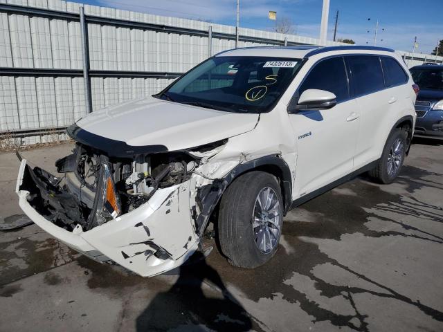 Obraz 1 z 2019 TOYOTA HIGHLANDER HYBRID 2019 z VIN 5TDJGRFH6KS054341