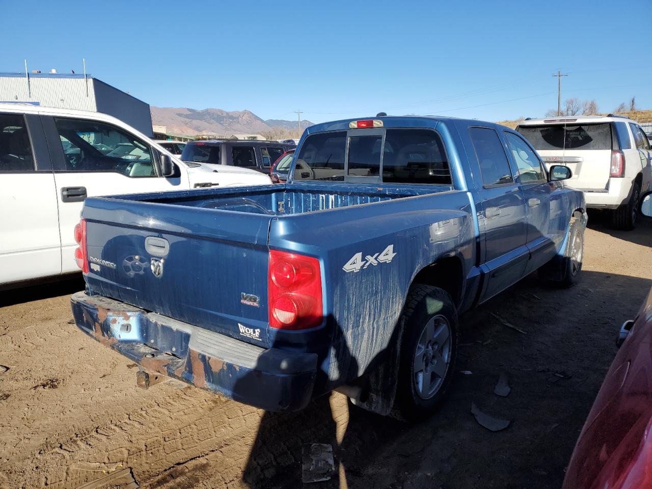 Obraz 3 z 2005 DODGE DAKOTA QUAD LARAMIE 2005 z VIN 1D7HW58N15S102147