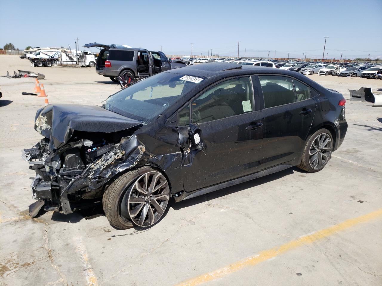Image 1 of 2021 TOYOTA COROLLA SE 2021 with VIN JTDP4MCEXMJ078884
