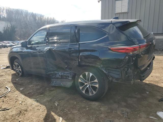 Image 2 of 2020 TOYOTA HIGHLANDER XLE 2020 with VIN 5TDGZRBH0LS520423
