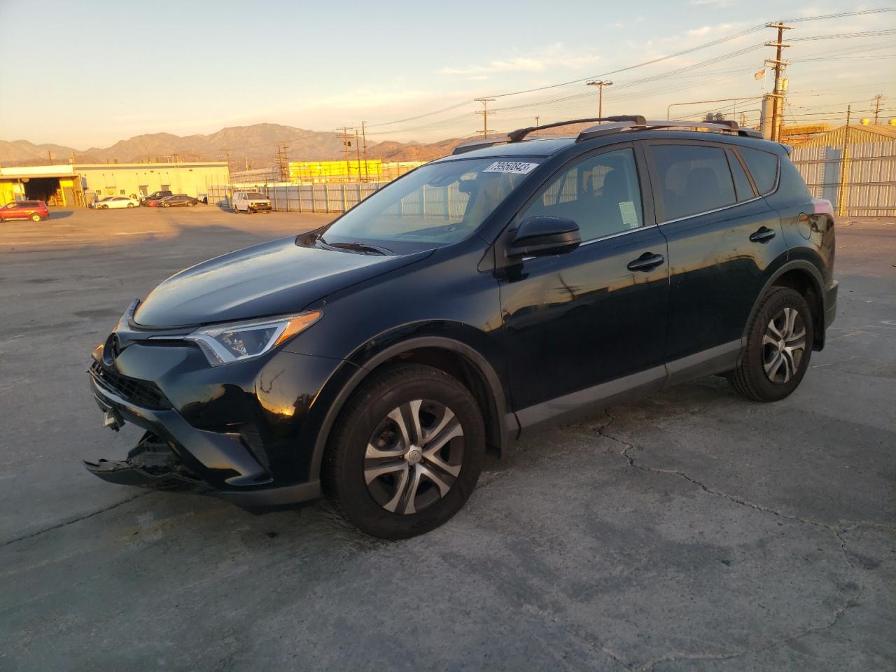 Image 1 of 2018 TOYOTA RAV4 LE 2018 with VIN 2T3ZFREV6JW498703