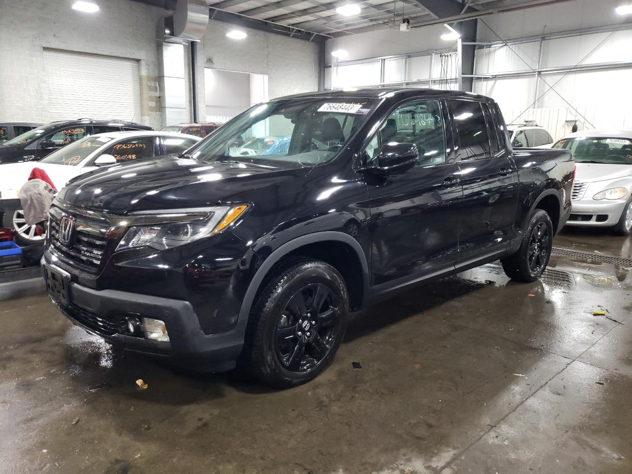 Image 1 of 2019 HONDA RIDGELINE BLACK EDITION 2019 with VIN 5FPYK3F84KB011767