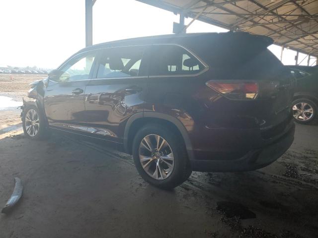 Obraz 2 z 2015 TOYOTA HIGHLANDER XLE 2015 z VIN 5TDKKRFH1FS070083