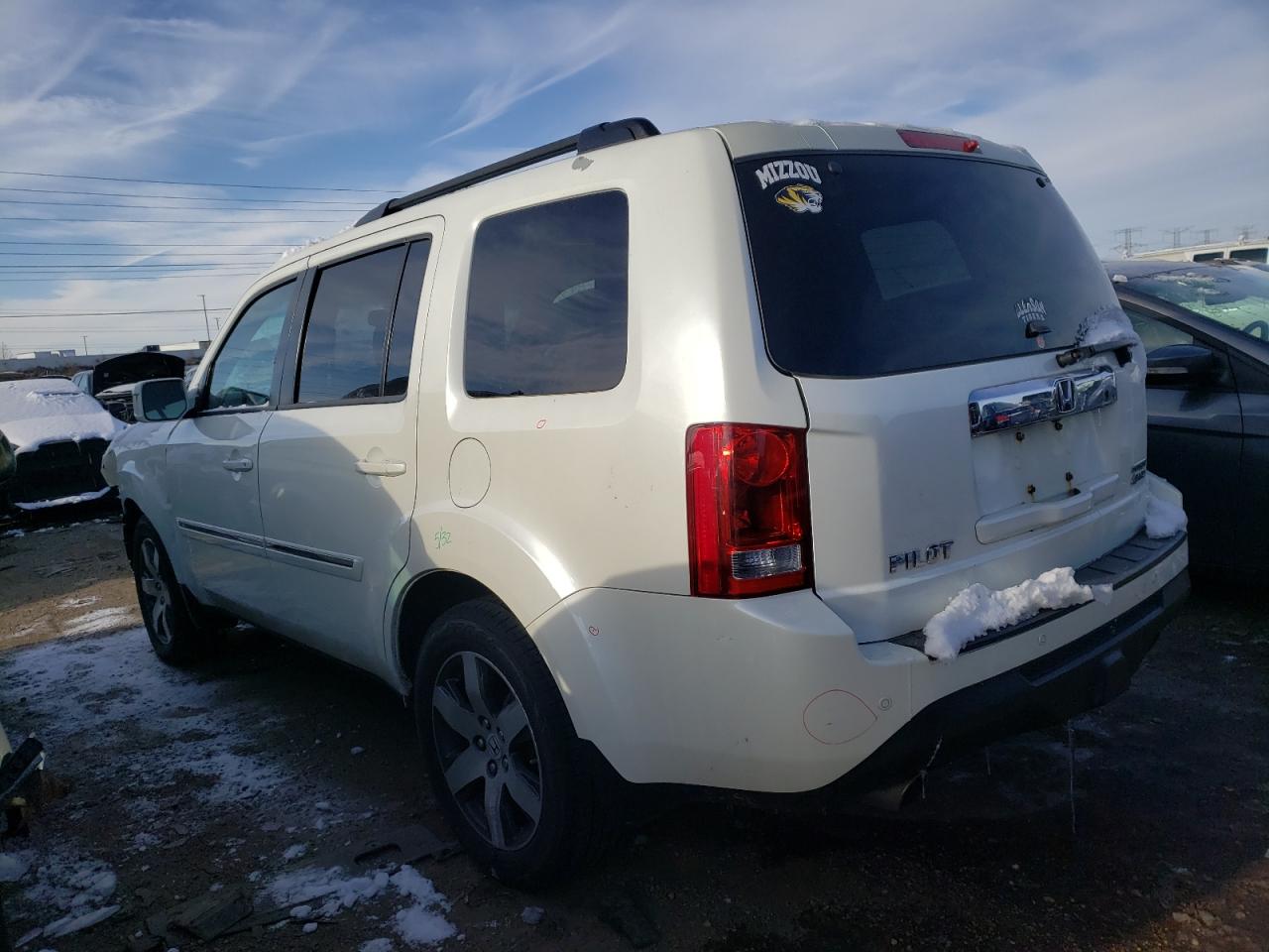 Изображение 2 2013 HONDA PILOT TOURING 2013 с VIN 5FNYF4H96DB005349