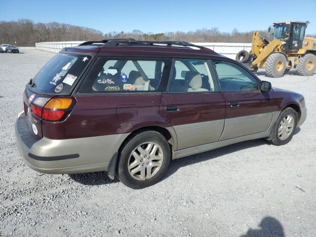 Image 3 of 2001 SUBARU LEGACY OUTBACK 2001 with VIN 4S3BH665217603550