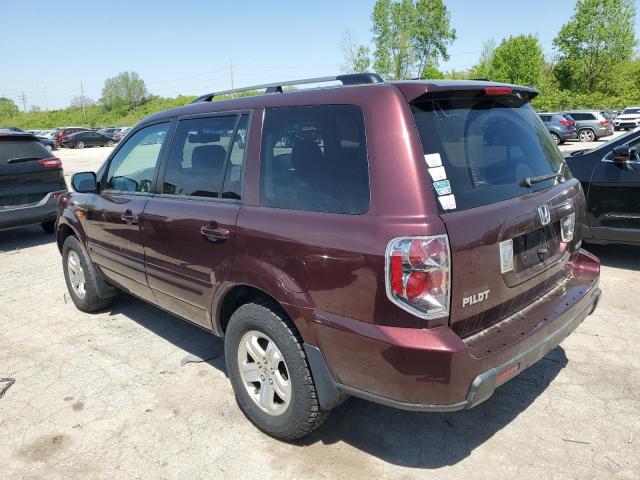 Obraz 2 z 2008 HONDA PILOT VP 2008 z VIN 5FNYF18268B010803