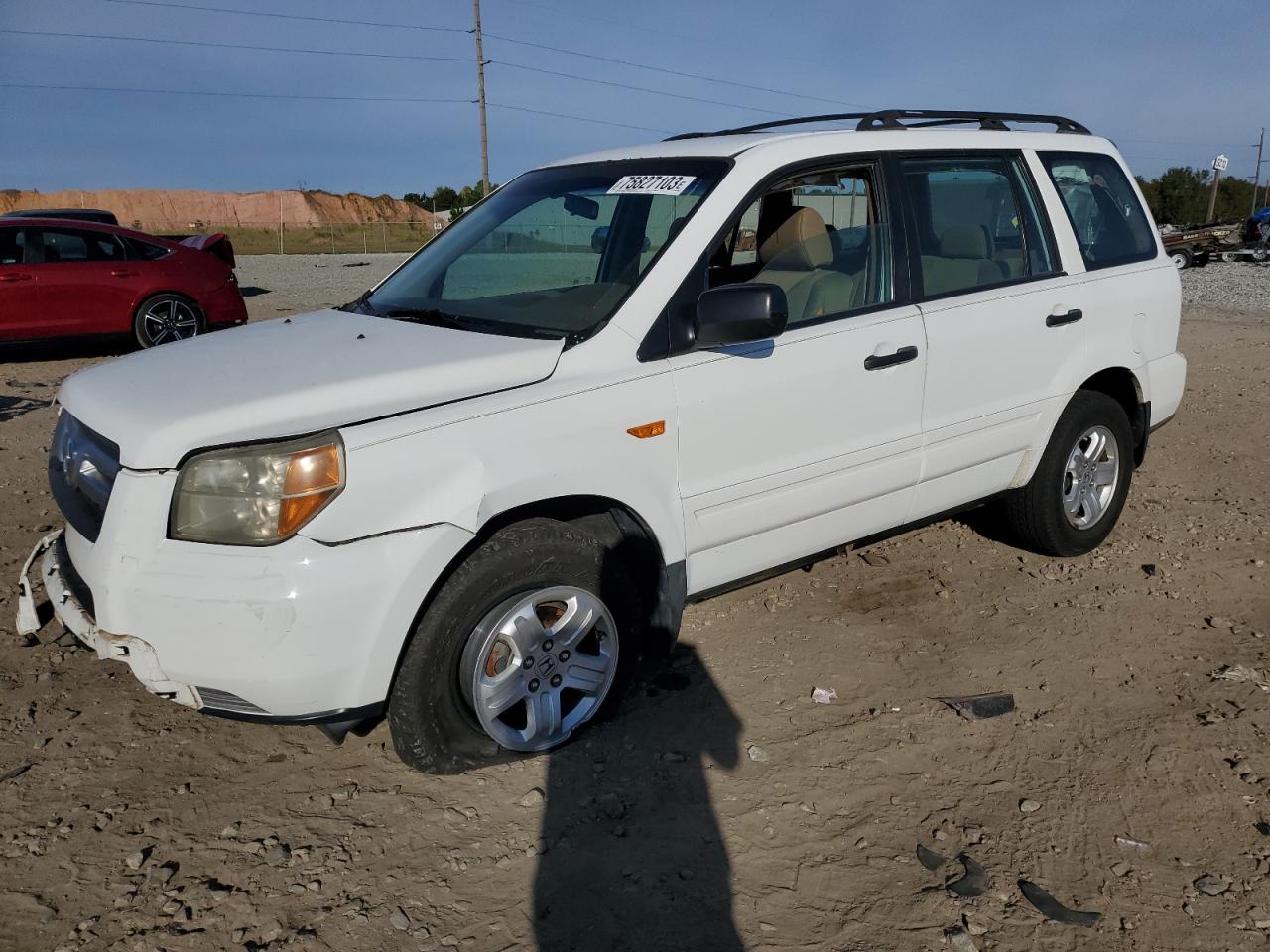 Obraz 2007 HONDA PILOT LX 2007