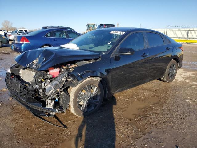 Изображение 1 2023 HYUNDAI ELANTRA BLUE 2023 с VIN KMHLM4AJ3PU040457