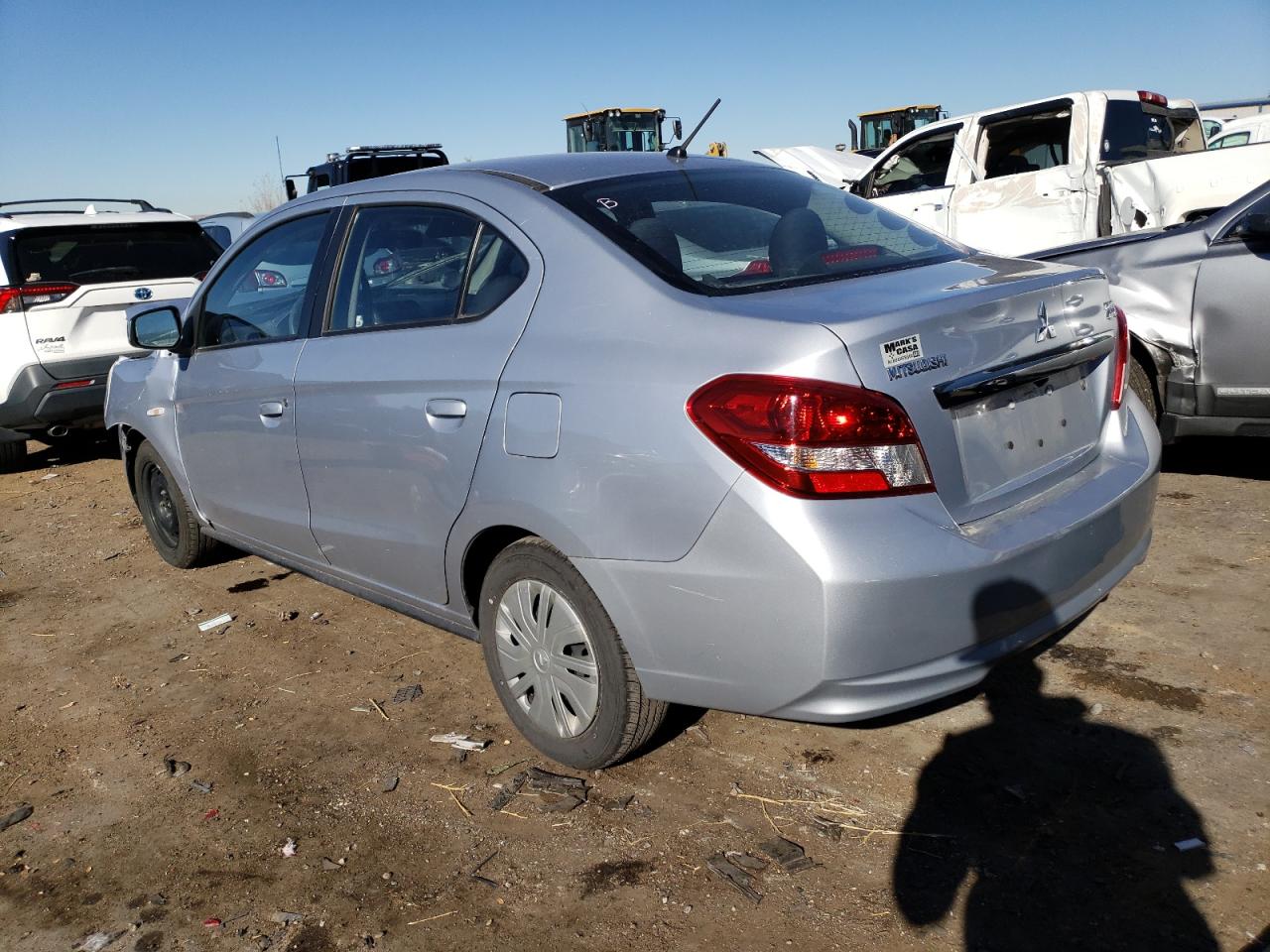 Image 2 of 2019 MITSUBISHI MIRAGE G4 ES 2019 with VIN ML32F3FJ3KHF00513