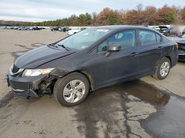 Image 1 of 2013 HONDA CIVIC LX 2013 with VIN 2HGFB2F51DH589064