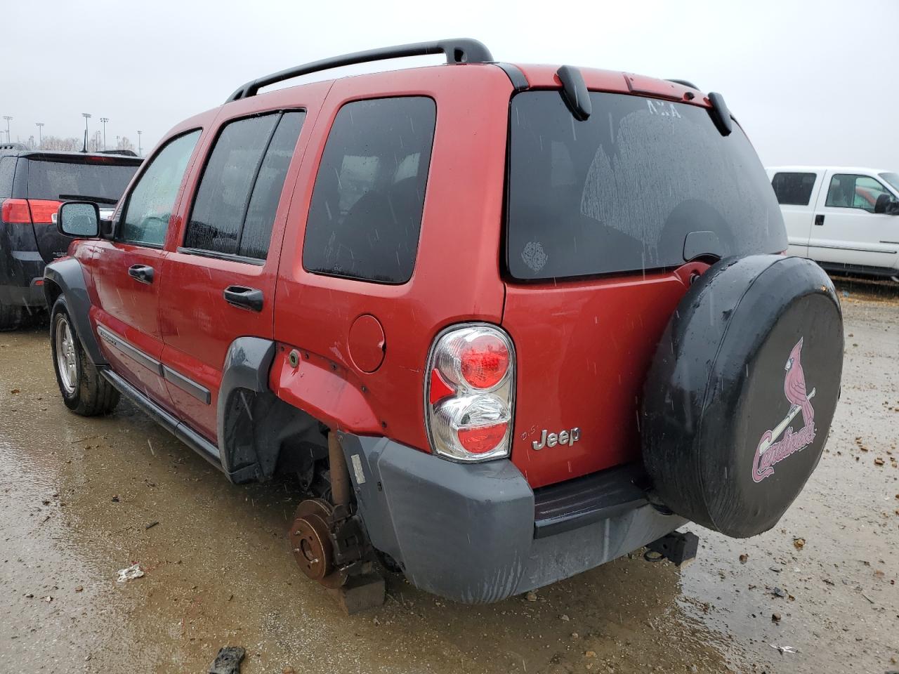 Image 2 of 2006 JEEP LIBERTY SPORT 2006 with VIN 1J4GK48K76W224193