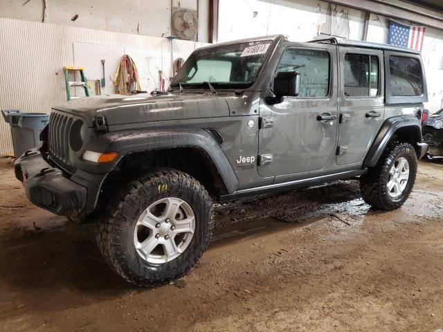 Image 1 of 2018 JEEP WRANGLER UNLIMITED SPORT 2018 with VIN 1C4HJXDG3JW299367