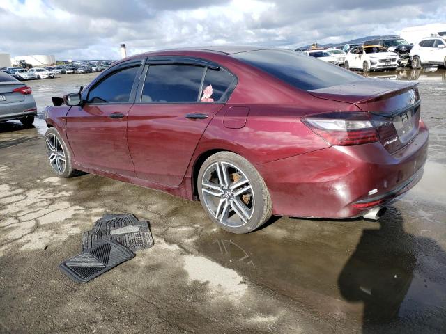 Image 2 of 2016 HONDA ACCORD SPORT 2016 with VIN 1HGCR2F58GA016289