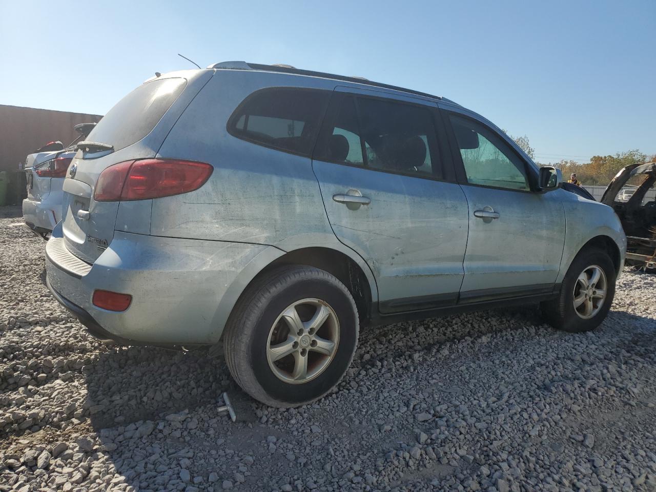 Image 3 of 2007 HYUNDAI SANTA FE GLS 2007 with VIN 5NMSG73D67H049306
