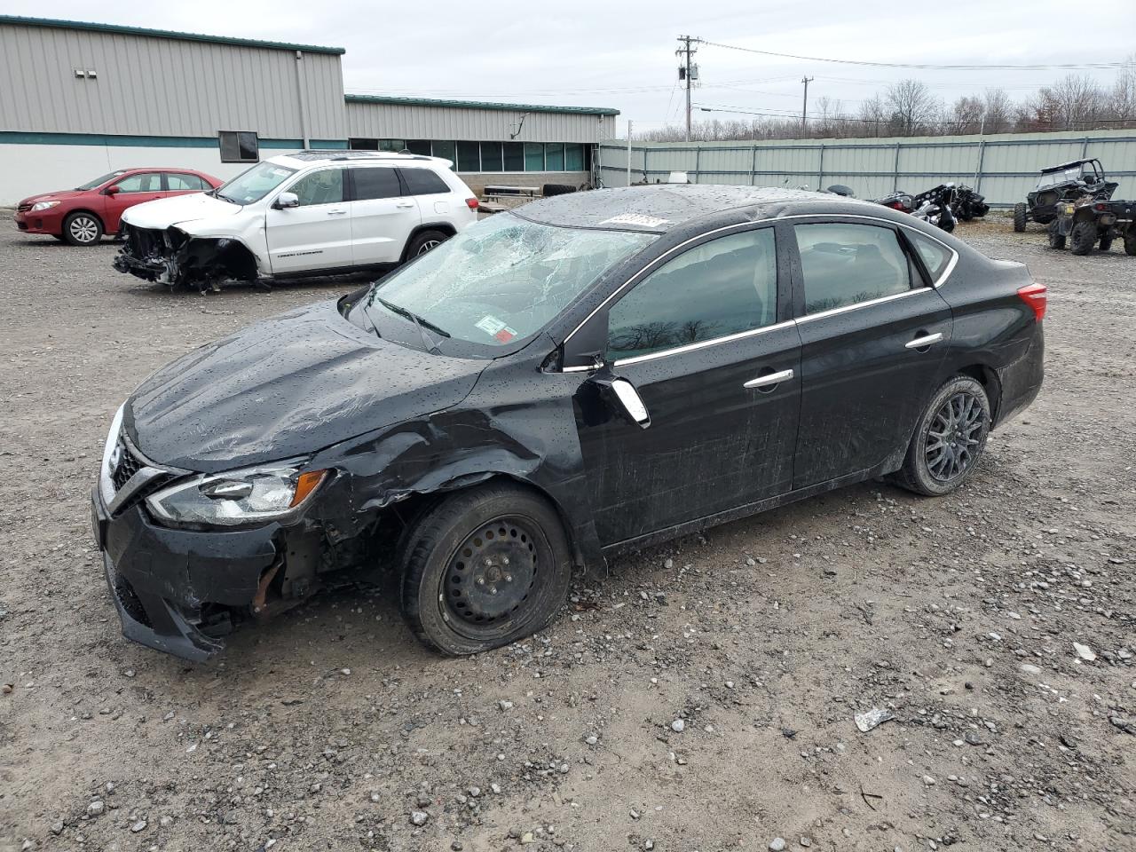 Image 1 of 2017 NISSAN SENTRA S 2017 with VIN 3N1AB7AP2HY221946