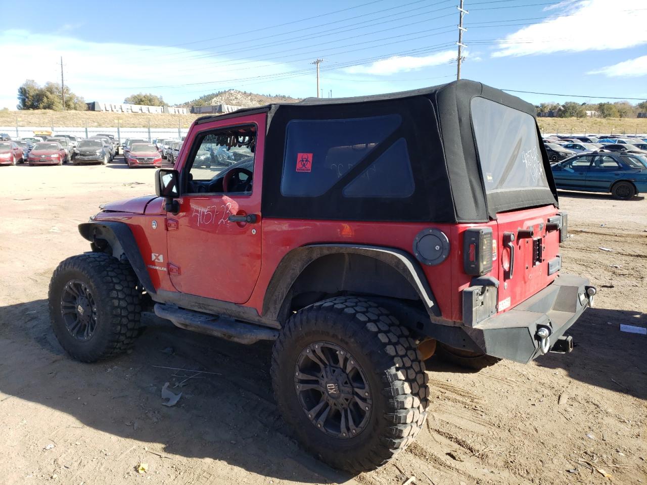 Obraz 2 z 2008 JEEP WRANGLER X 2008 z VIN 1J4FA241X8L645359