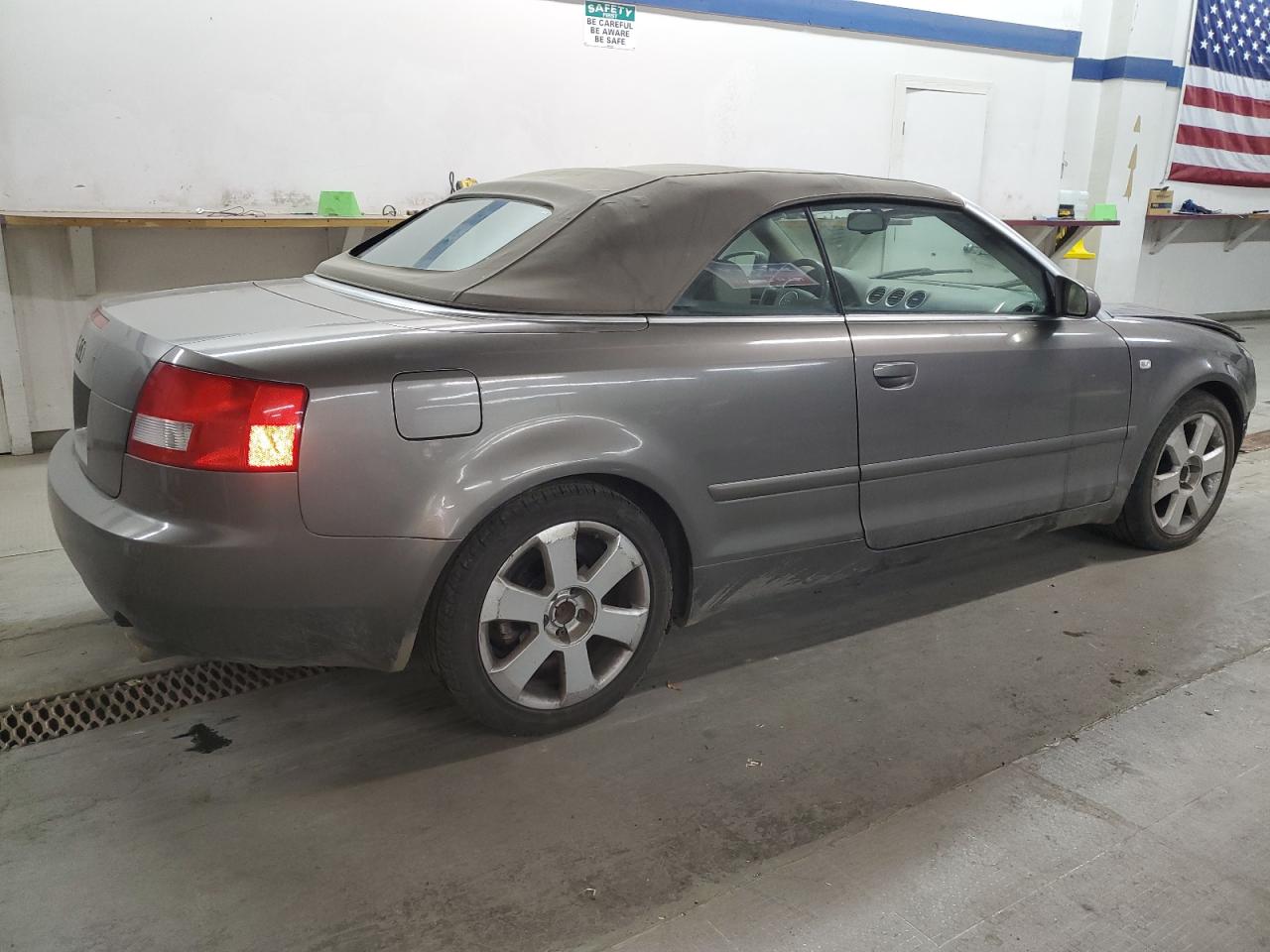 Image 3 of 2005 AUDI A4 QUATTRO CABRIOLET 2005 with VIN WAUDT48H55K015323