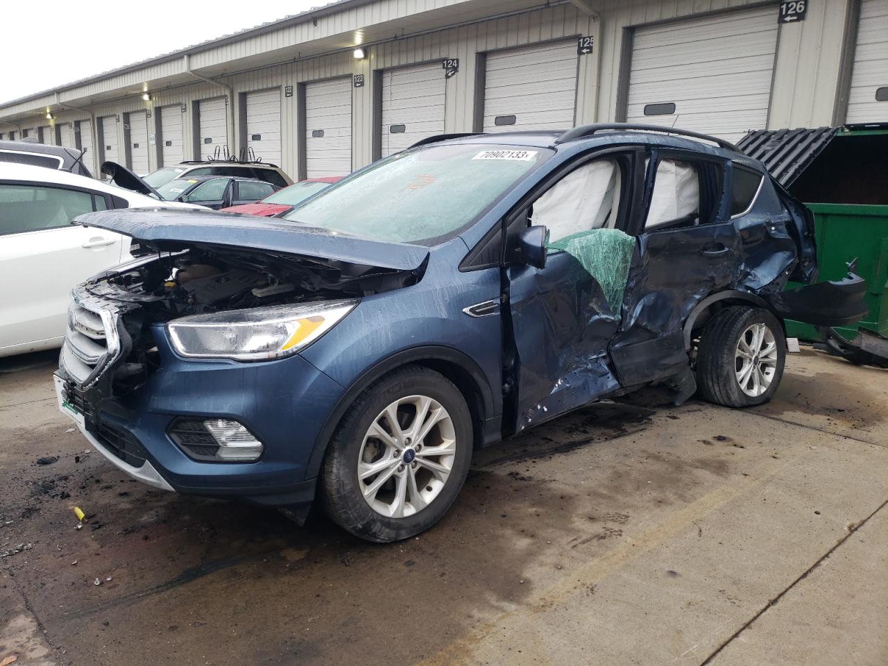 Image 1 of 2018 FORD ESCAPE SE 2018 with VIN 1FMCU0GD6JUC18394