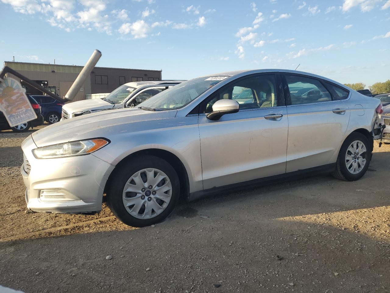 Изображение 1 2014 FORD FUSION S 2014 с VIN 3FA6P0G7XER260671