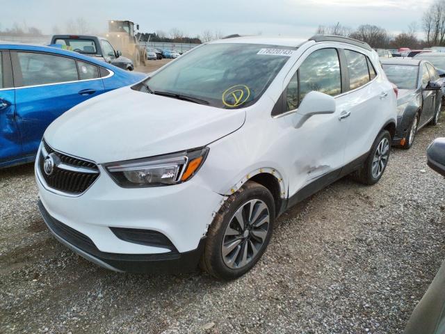 Image 1 of 2021 BUICK ENCORE PREFERRED 2021 with VIN KL4CJESB2MB335853