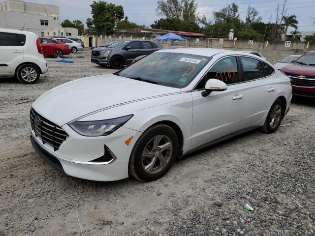 Изображение 1 2021 HYUNDAI SONATA SE 2021 с VIN 5NPEG4JA1MH093720