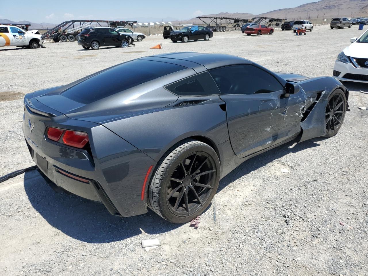 Obraz 3 z 2014 CHEVROLET CORVETTE STINGRAY 3LT 2014 z VIN 1G1YF2D72E5121734