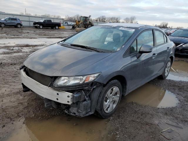 Obraz 1 z 2013 HONDA CIVIC LX 2013 z VIN 19XFB2F59DE020103