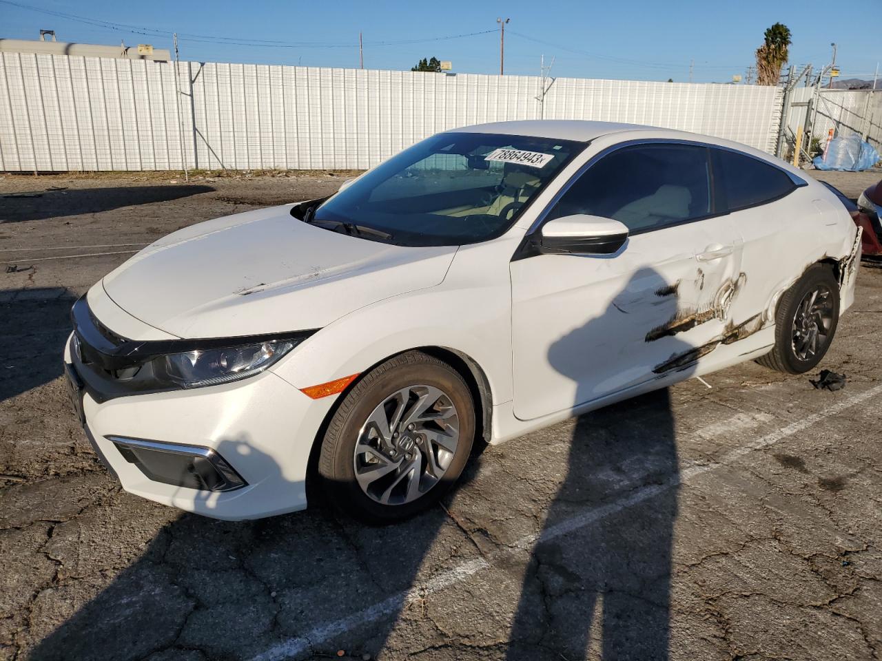 Изображение 1 2019 HONDA CIVIC LX 2019 с VIN 2HGFC4B64KH308265