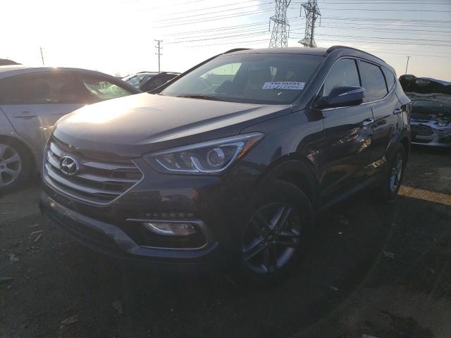 Image 1 of 2018 HYUNDAI SANTA FE SPORT  2018 with VIN 5XYZU3LB3JG515368