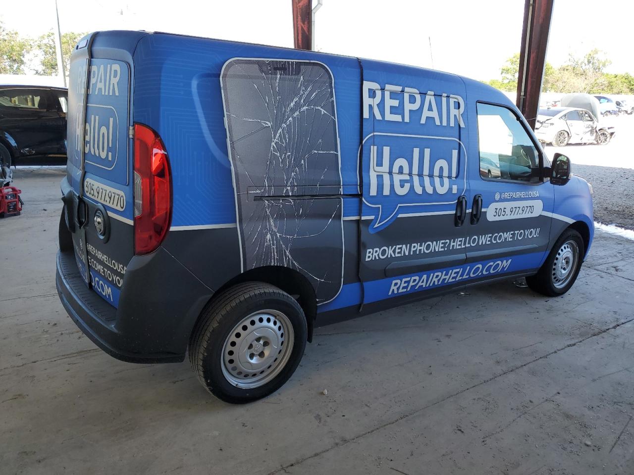 Image 3 of 2022 RAM PROMASTER CITY TRADESMAN 2022 with VIN ZFBHRFAB3N6W37614
