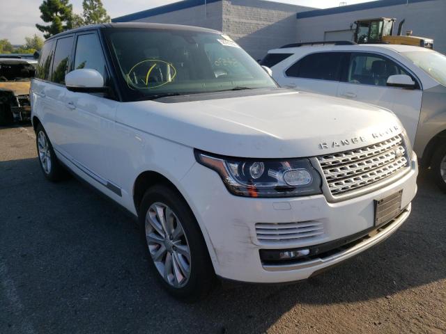 Image 1 of 2014 LAND ROVER RANGE ROVER HSE 2014 with VIN SALGS2WF0EA151916