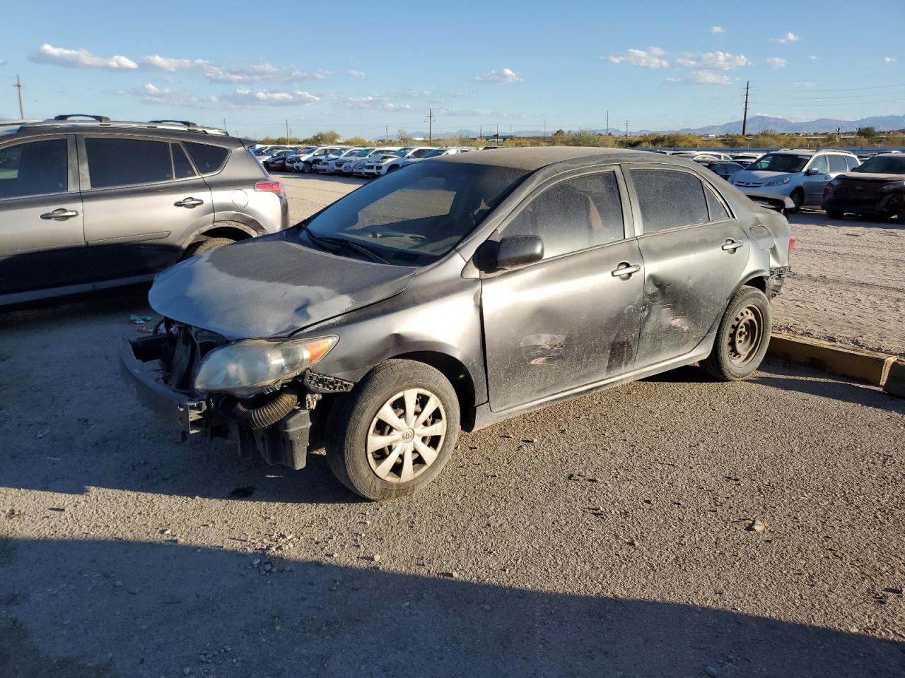 Image 1 of 2009 TOYOTA COROLLA BASE 2009 with VIN 1NXBU40E69Z165004
